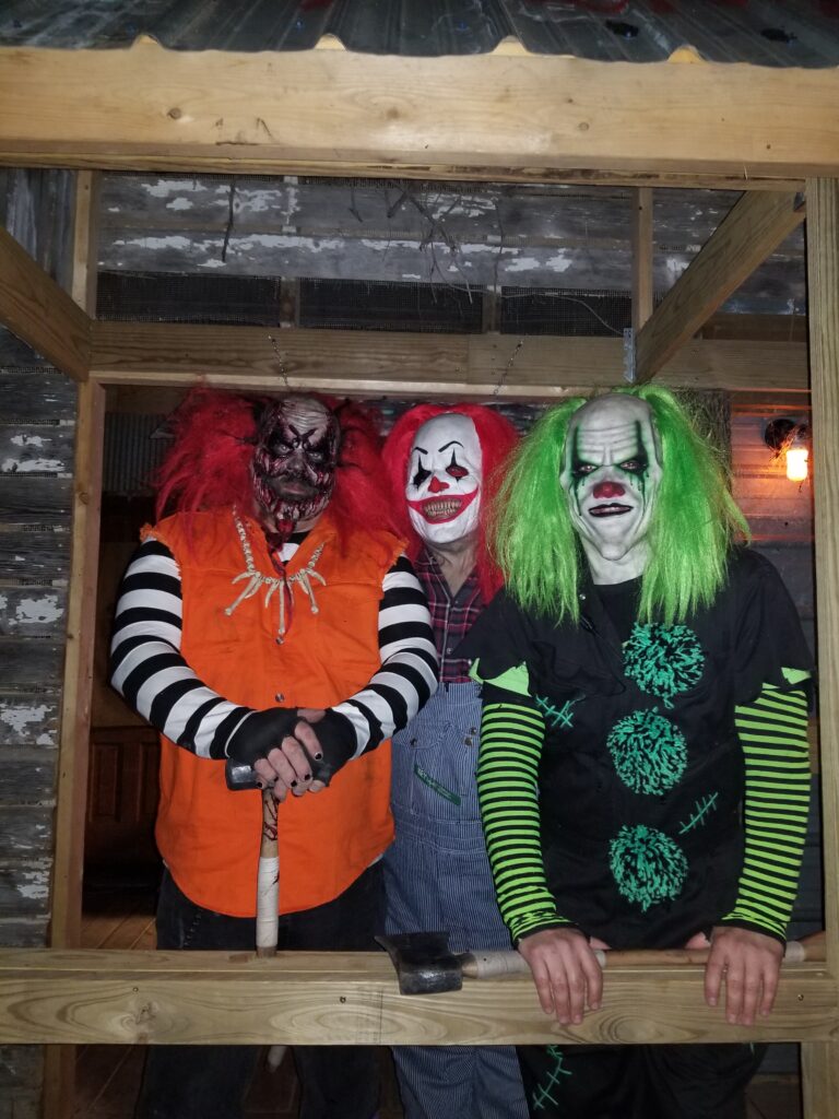 Bango Haunted Crib Haunted House Clowns
