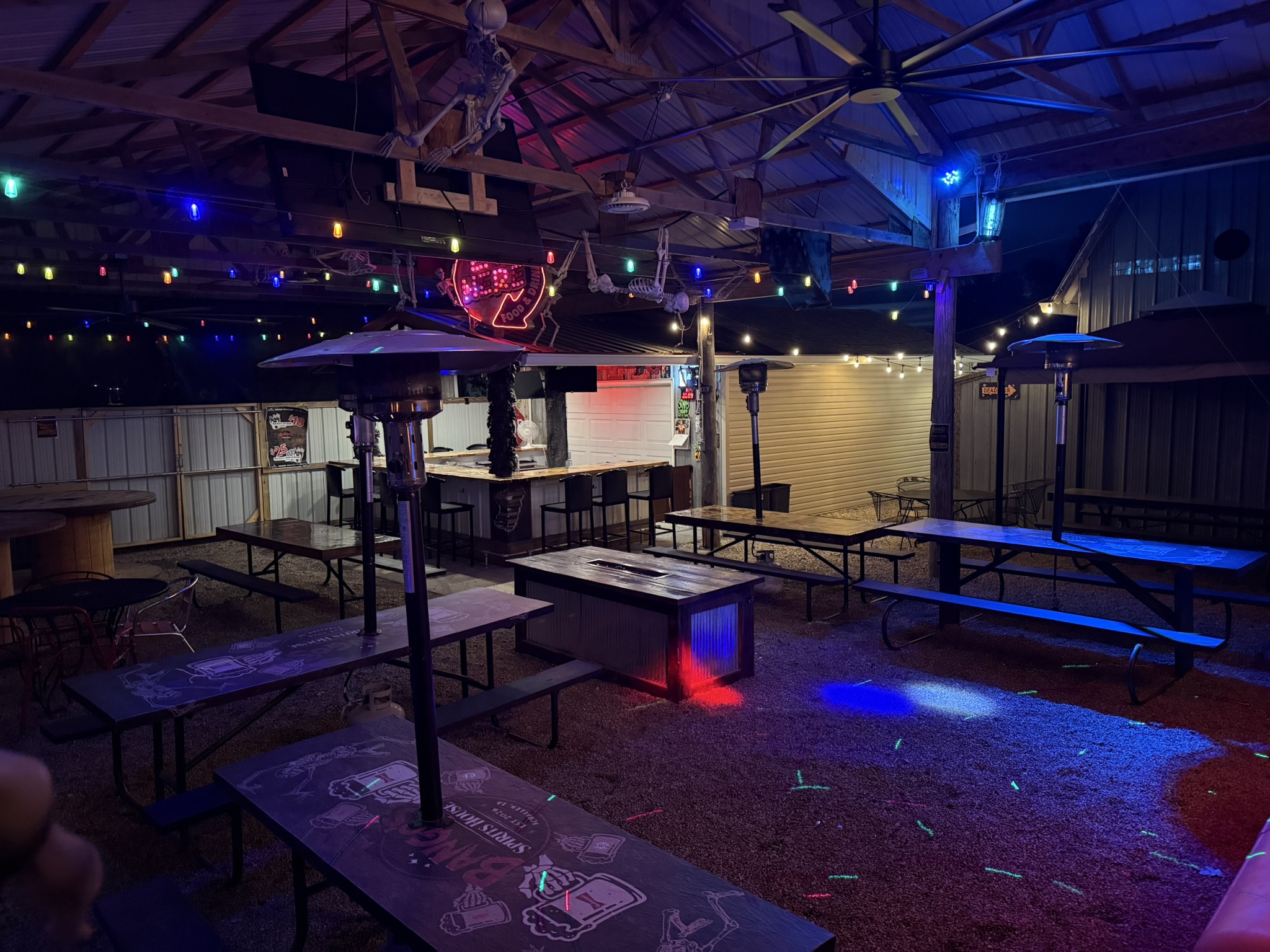 Bango's Spirits House outdoor seating