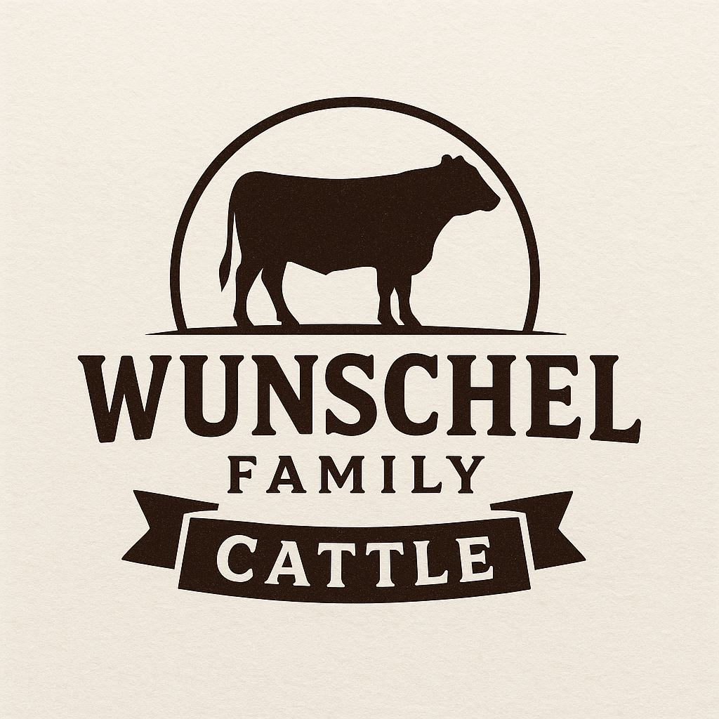 Wunschel Family Cattle Logo